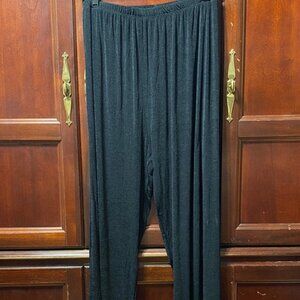 Vogue International collection vintage plus size 2X Elegant Black stretchy Pants